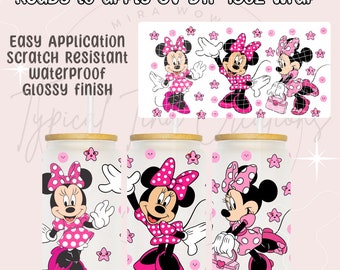 UVDTF Cup wrap | Ready to apply | High Quality | Printed in house | Easy application | Cup Transfer | Fits 16oz-17oz cups or mugs