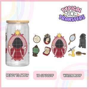 UV #8180 | UVDTF Cup wrap | Ready to apply | High Quality | Printed in house | Easy application | Cup Transfer | Fits 16oz-17oz cups or mugs