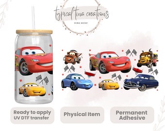 UVDTF Cup wrap | Ready to apply | High Quality | Printed in house | Easy application | Cup Transfer | Fits 16oz-17oz cups or mugs
