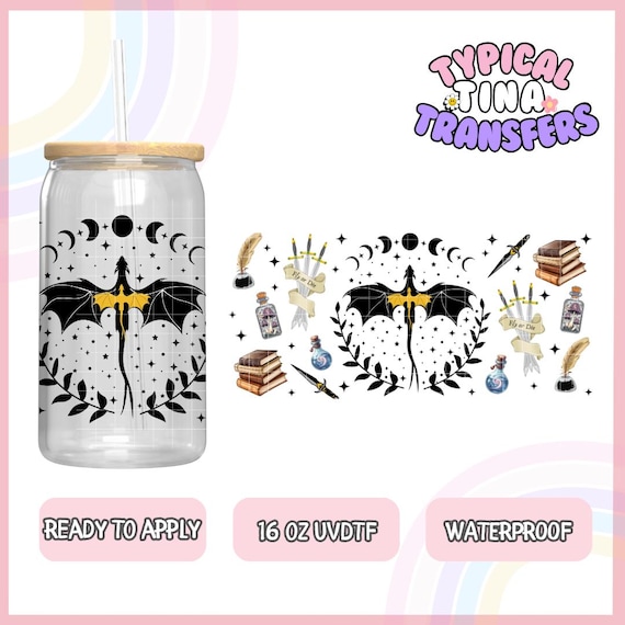 UV #5888 | UVDTF Cup wrap | Ready to apply | High Quality | Printed in house | Easy application | Cup Transfer | Fits 16oz-17oz cups or mugs