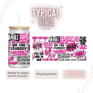 UV# 013 | UVDTF Cup wrap | Ready to apply | High Quality | Printed in house | Easy application | Transfer | Fits 15oz-17oz cups-mugs