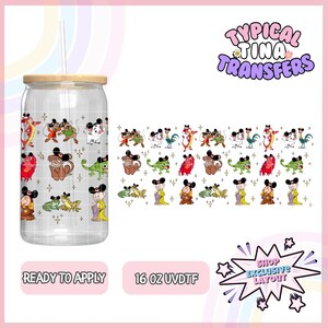 UV #7407 | UVDTF Cup wrap | Ready to apply | High Quality | Printed in house | Easy application | Cup Transfer | Fits 16oz-17oz cups or mugs