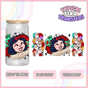 UV #7390 | UVDTF Cup wrap | Ready to apply | High Quality | Printed in house | Easy application | Cup Transfer | Fits 16oz-17oz cups or mugs