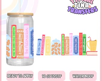 UV# 9696 | UVDTF Cup wrap | Ready to apply | High Quality | Printed in house | Easy application | Transfer | Fits 16oz-17oz cups or mugs