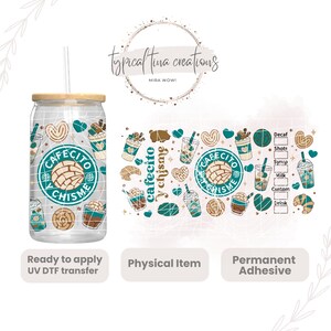 UVDTF Cup wrap | Ready to apply | High Quality | Printed in house | Easy application | Cup Transfer | Fits 16oz-17oz cups or mugs