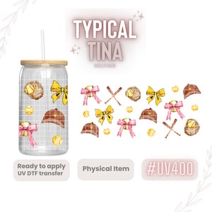 UV# 400 | UVDTF Cup wrap | Ready to apply | High Quality | Printed in house | Easy application | Transfer | Fits 16oz-17oz cups or mugs