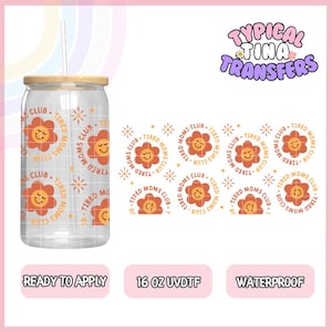 UV #9895 | UVDTF Cup wrap | Ready to apply | High Quality | Printed in house | Easy application | Cup Transfer | Fits 16oz-17oz cups or mugs