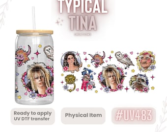 UV# 483 | UVDTF Cup wrap | Ready to apply | High Quality | Printed in house | Easy application | Transfer | Fits 16oz-17oz cups or mugs