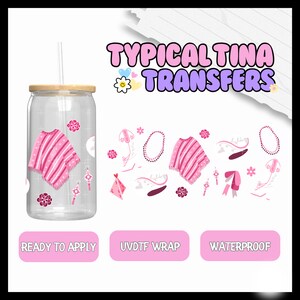 UV# 1402 | UVDTF Cup wrap | Ready to apply | High Quality | Printed in house | Easy application | Transfer | Fits 16oz-17oz cups or mugs