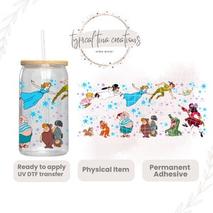 UVDTF Cup wrap | Ready to apply | High Quality | Printed in house | Easy application | Cup Transfer | Fits 16oz-17oz cups or mugs