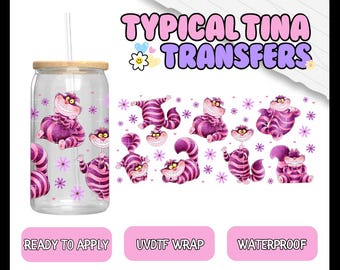UV #2652 | UVDTF Cup wrap | Ready to apply | High Quality | Printed in house | Easy application | Cup Transfer | Fits 16oz-17oz cups or mugs