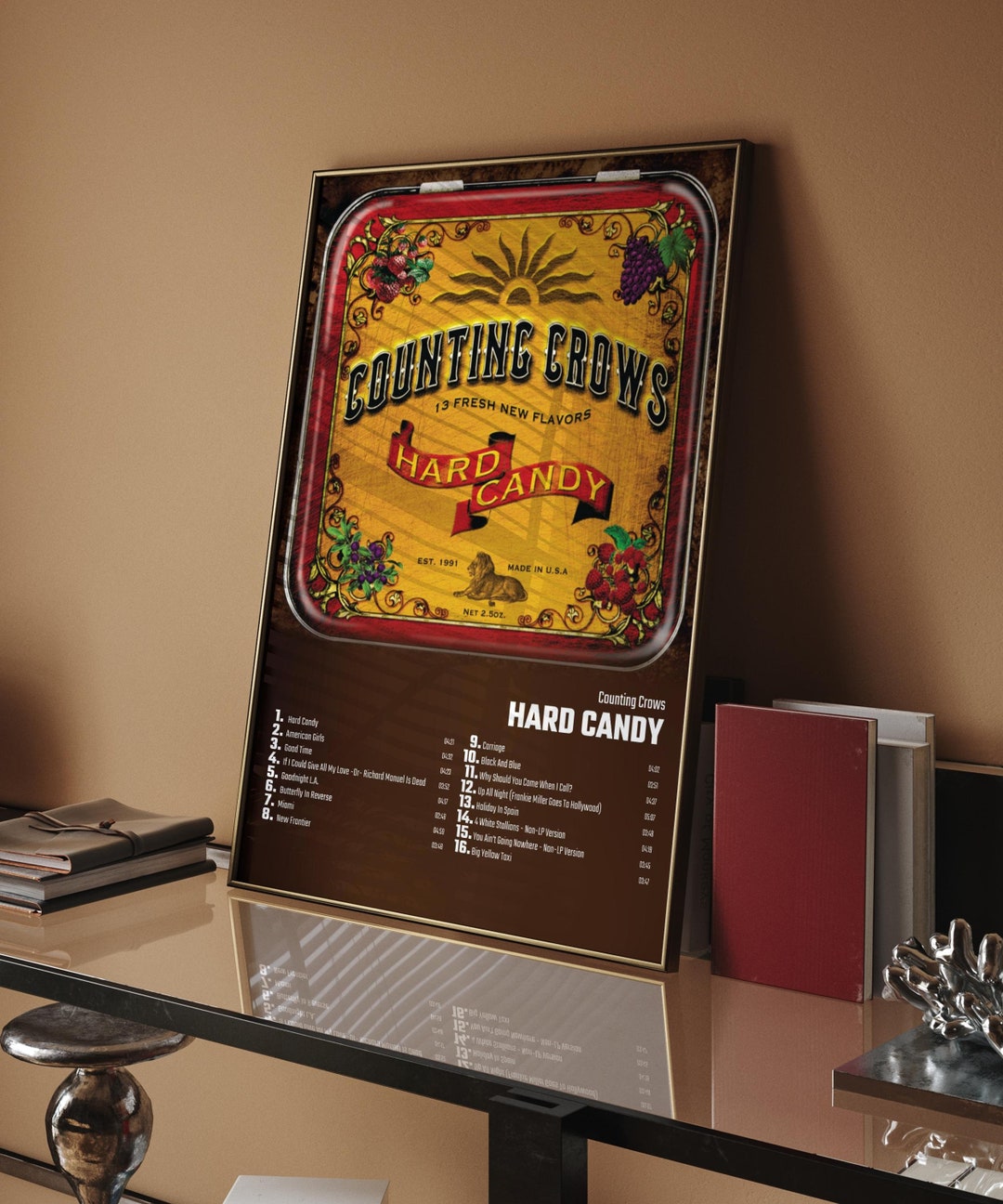 Counting Crows Hard Candy Album Cover Poster for Home Wall Etsy