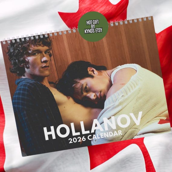 Heated Rivalry Wall Calendar 2026 | Fan | Gift | Hollander Rozanov | LGBTQ | Friend