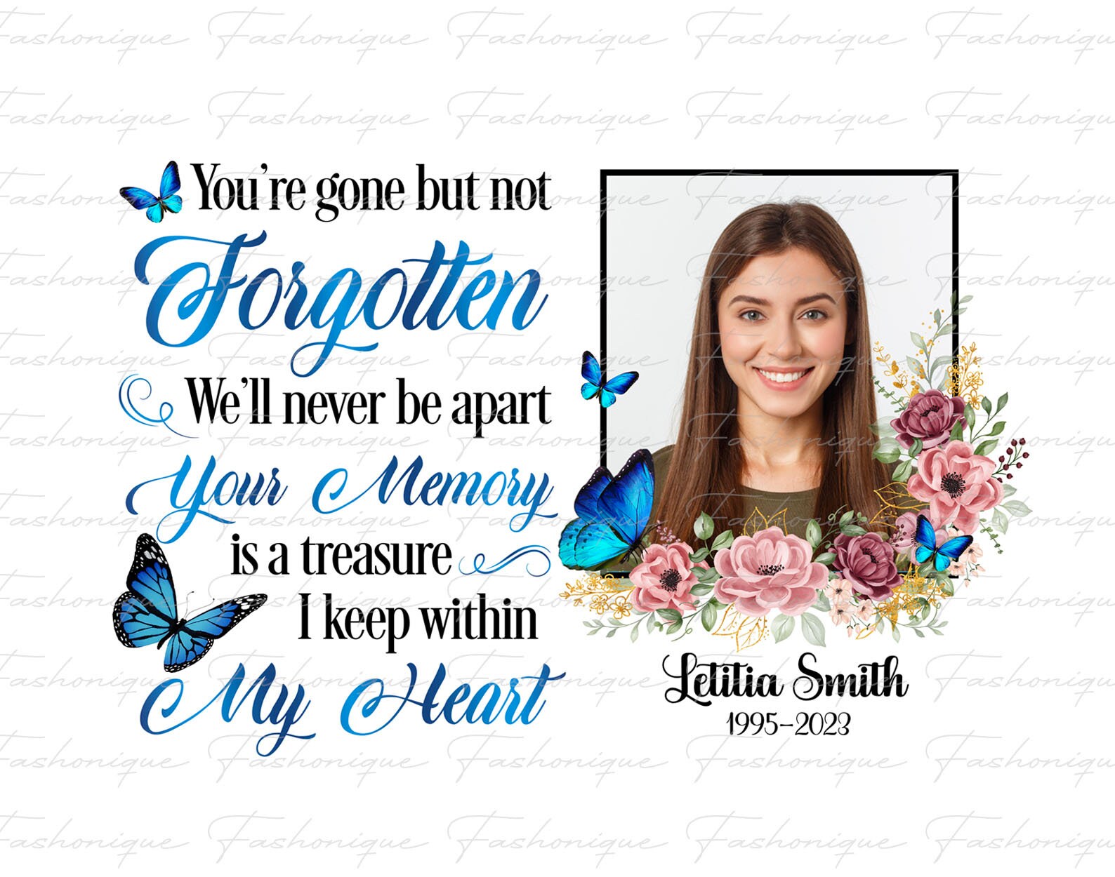 Loss of Mom Png in Loving Memory Loss of Mom Sympathy Png - Etsy