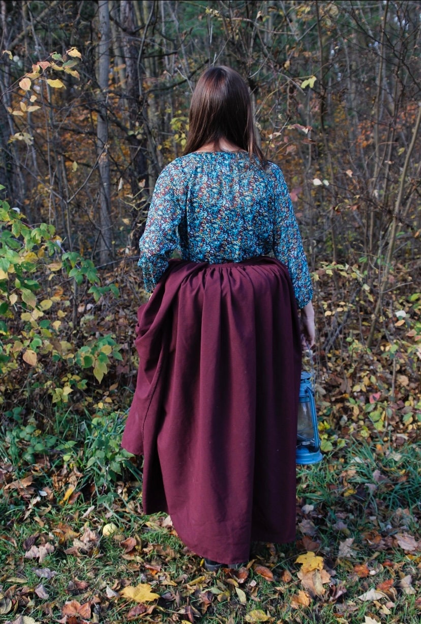 18th Century Skirt/historical Skirt Etsy
