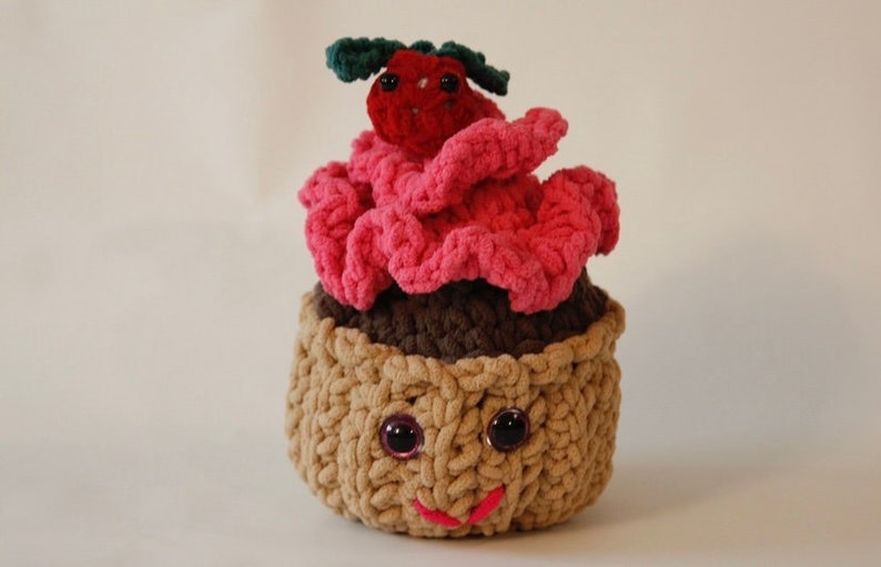 Crocheted Cupcake Stuffie image 2