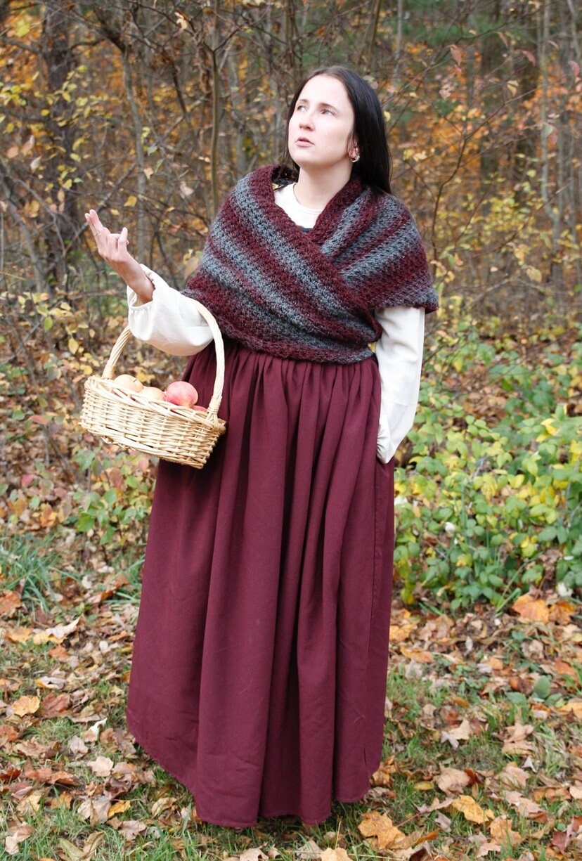 18th Century Skirt/historical Skirt Etsy