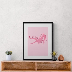 Biiiiiiiig Stretch, Silly Doggo, Vibrant, Fun and Quirky Wall Art Print, Available in Sizes A5, A4 & A3