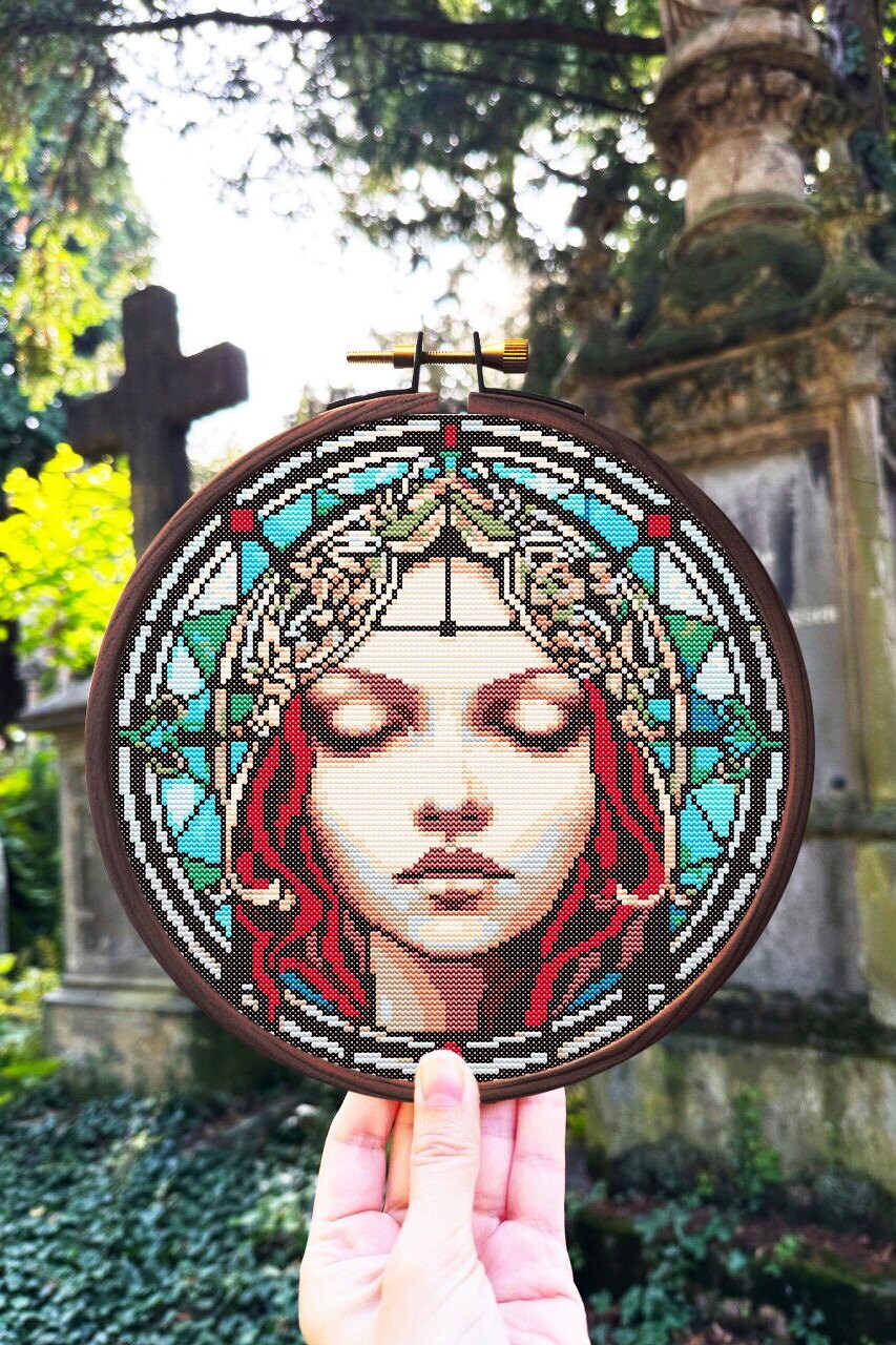 Gothic Modern Counted Cross Stitch Pattern PDF Instant Etsy