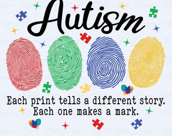 Autism Handprint Png, Autism Png, Autism Awareness Png, Autism Support png, Autism Ribbon Png, Autism Month Png, Autism Kids Png, Autism Mom