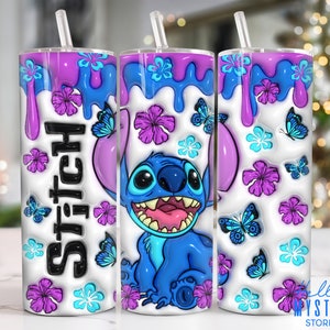 3D aufgeblasene Zeichentrickfiguren 20 Unzen Tumbler Png, 3D Cartoon Tumbler 20 Unzen Png, 3D 20 oz Tumbler Wrap, Cartoon 20 oz Skinny Tumbler Png
