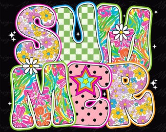 Summer Vibes Png, Summer Coquette Bow, Summer Coquette Png, Boho Summer Vibes Png, Trendy Summer Shirt Design Png, Floral Summer Png