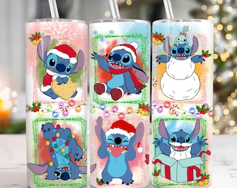 Christmas Cartoon 20oz Tumbler Png, Christmas Tumbler Png, Merry Christmas 20 oz Tumbler Wrap, Christmas 20 oz Skinny Tumbler Png