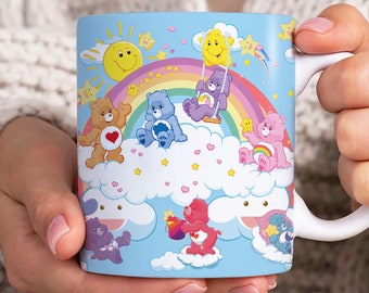 Cartoon Christmas Mug Wrap, Christmas 11oz & 15oz Mug Template, Christmas 11oz Mug Png, 15oz Mug Png, Coffee Mugs Png,Mug Press Designs Wrap