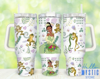 Cartoon Characters 40oz Tumbler Png, Princess Tumbler 40oz Png, Cartoon 40 oz Tumbler Wrap, Princess 40 oz Tumbler Png