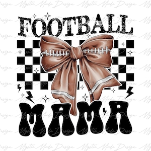 Football Mama Png, Coquette Football png, Football Bow png, Football mom png, Game Day Png, Fall Football png, Football Season Png