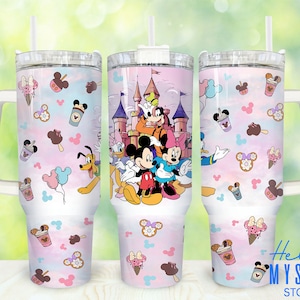Cartoon Characters 40oz Tumbler Png, Movies Characters Tumbler 40oz Png, Cartoon Magical 40 oz Tumbler Wrap, 40 oz Tumbler Png Sublimation