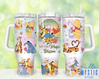 Cartoon Characters 40oz Tumbler Png, Movies Characters Tumbler 40oz Png, Cartoon 40 oz Tumbler Wrap, Bear 40 oz Tumbler Png Sublimation