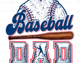 Baseball Dad Png, Ball Dad Png, Sports Dad Png, Fathers Day Gift, Daddy Png, Fathers Day Png, Baseball Dada Png, Baseball Father Png