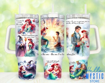 Cartoon Characters 40oz Tumbler Png, Princess and Prince Tumbler 40oz Png, Cartoon 40 oz Tumbler Wrap, Princess 40 oz Tumbler Png