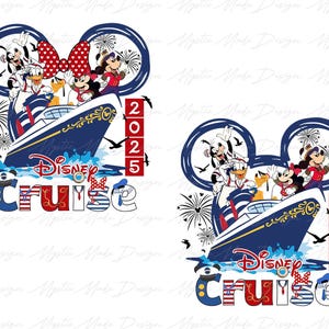 Cruise 2025 Png, Family Cruise Png, Family New Year Cruise 2025 Png, Family Vacation Png, Family Trip Png, Cartoon Characters Png