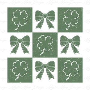 Saint Patrick’s Day Coquette Bow Png, St Patricks Day png, Lucky Shamrock png, St. Patrick&#39;s Day Png, Saint Patricks Day Png, Irish Day Png