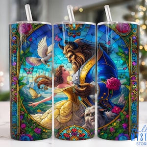 Cartoon Characters 20oz Tumbler Png, Cartoon Princess Tumbler 20oz Png, Cartoon 20 oz Tumbler Wrap,Movie Characters 20 oz Skinny Tumbler Png