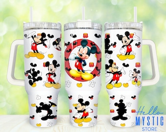 Cartoon Character 40oz Tumbler Png, Cartoon Tumbler 40oz Png, Movies Characters 40 oz Tumbler Wrap, Mouse 40 oz Tumbler Png