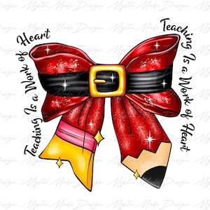 Merry Teacher Png, Insegnante di Natale Png, Buon Natale Png, Fiocco di matita di Natale Png, Insegnante di Natale Png, Scuola di Natale Png