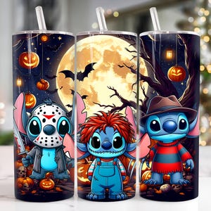 映画キャラクター 20 オンス タンブラー PNG、ホラーキャラクター タンブラー 20 オンス PNG、ハロウィン 20 オンス タンブラー ラップ、漫画 20 オンス スキニー タンブラー PNG