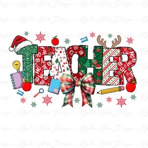 Buon insegnante Png, Insegnante di Natale Png, Buon Natale Png, Matite albero di Natale Png, Insegnante di Natale Png, Scuola di Natale Png