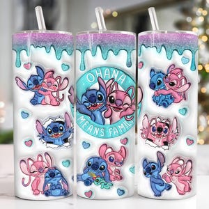 3D aufgeblasene Zeichentrickfiguren 20 Unzen Tumbler Png, 3D Cartoon Tumbler 20 Unzen Png, 3D 20 oz Tumbler Wrap, Cartoon 20 oz Skinny Tumbler Png