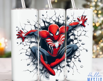 Tumbler Superhero da 20 once Png, tumbler con personaggi dei film 20 once Png, involucro per tumbler Hero 20 once, tumbler sottile con personaggi dei film 20 once Png
