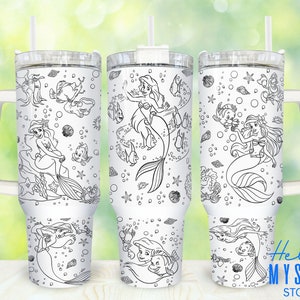 Cartoon Characters 40oz Tumbler Png, Princess Tumbler 40oz Png, Cartoon 40 oz Tumbler Wrap, Princess 40 oz Tumbler Png