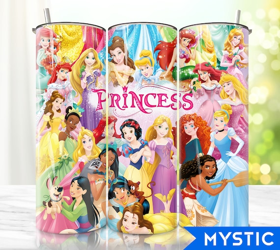 Cartoon Characters 20oz Tumbler Png, Cartoon Princess Tumbler 20oz Png, Cartoon 20 oz Tumbler Wrap,Movie Characters 20 oz Skinny Tumbler Png