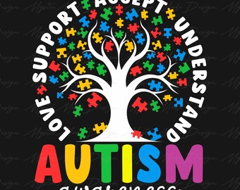 Autism Tree Png, Autism Png, Autism Awareness Png, Autism Support png, Autism Ribbon Png, Autism Month Png, Autism Kids Png, Autism Mom