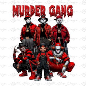 Personaje de Halloween de Murder Gang Thug Life Png, Película de terror Png, Asesinos de películas Png, Asesino de series de Halloween Png, Película de Halloween Png
