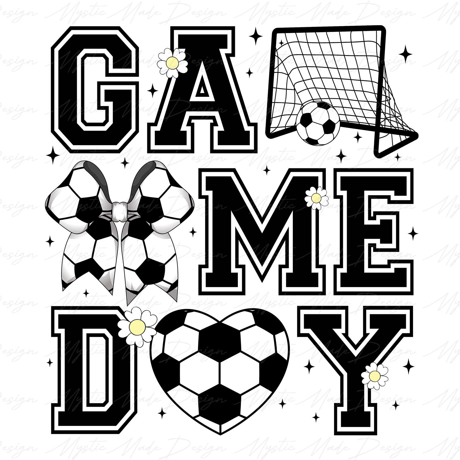 Soccer Game Day Coquette Bow Png, Soccer Png, Game Day Png, Soccer Coquette, Mothers Day Gift, Mothers Day Png, Soccer Mom Png