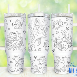 Cartoon Characters 40oz Tumbler Png, Princess Tumbler 40oz Png, Cartoon 40 oz Tumbler Wrap, Princess 40 oz Tumbler Png