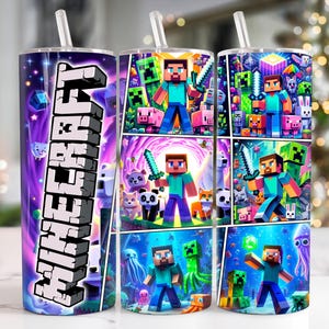 Cartoon Characters 20oz Tumbler Png, Game Tumbler 20oz Png, Game Characters 20 oz Tumbler Wrap, Game 20 oz Skinny Tumbler Png